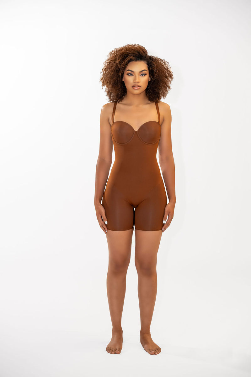 Seamless Lifting Shaper-BROWN