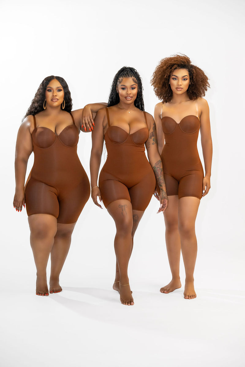 Seamless Lifting Shaper-BROWN