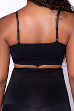 Seamless Boujee Bra-BLACK